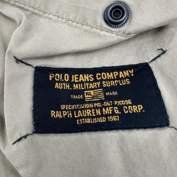 Polo Jeans Co Ralph Lauren Mens 34 Cargo Shorts Khaki Tan Military Preppy
Read - Picture 3 of 10